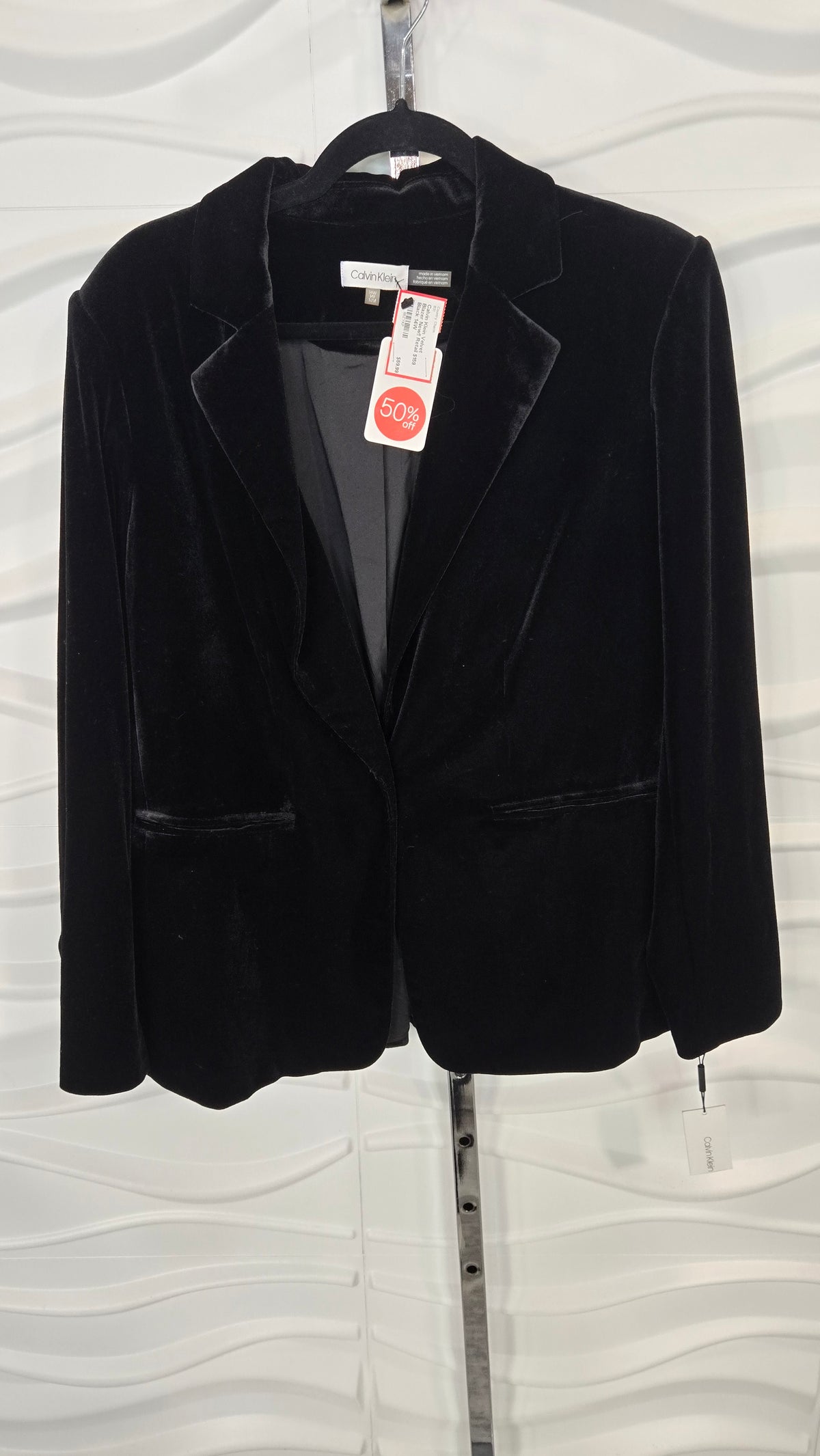 Velvet Blazer New!! Retail $159