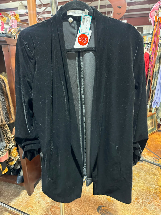 Velour Blazer