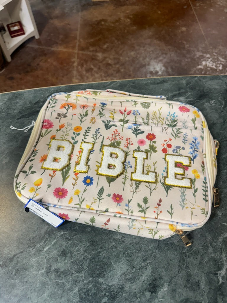 Floral Bible Case